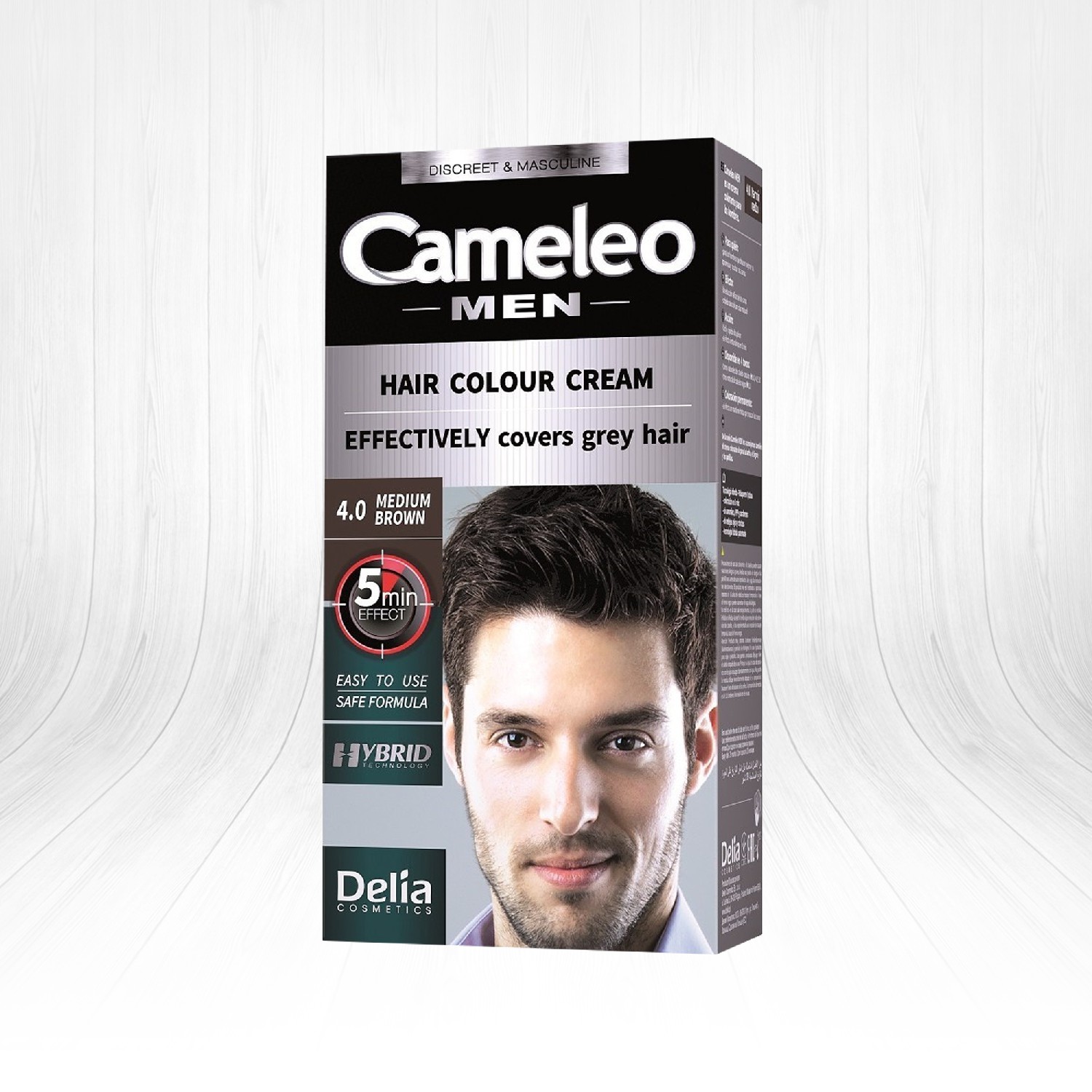 Delia Cameleo Men Hair Color Renklendirici Saç Boyası Medium Brown